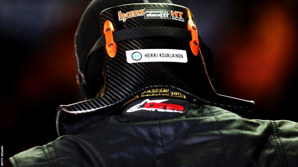 Heikki Kovalainen stood in for Kimi Raikkonen in Austin