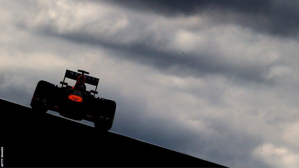 Sebastian Vettel at the Circuit of the Americas