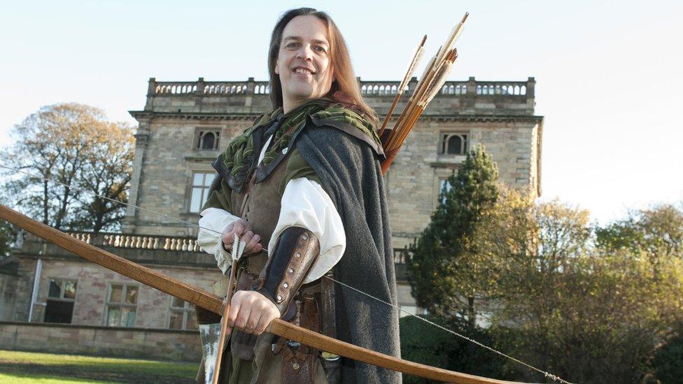 Tim Pollard at Nottingham Castle
