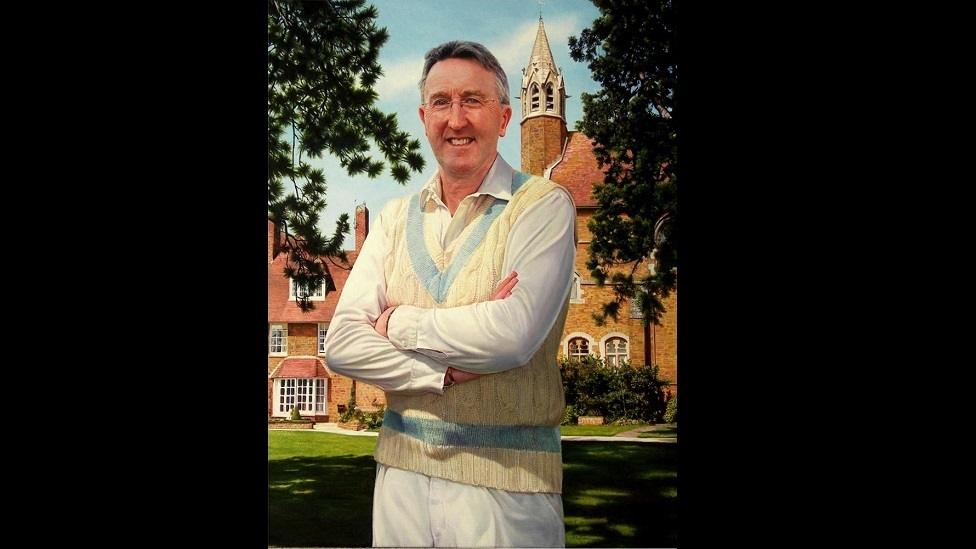 "Mark Allbrook - cricketer and headmaster of Bloxham Boarding School"