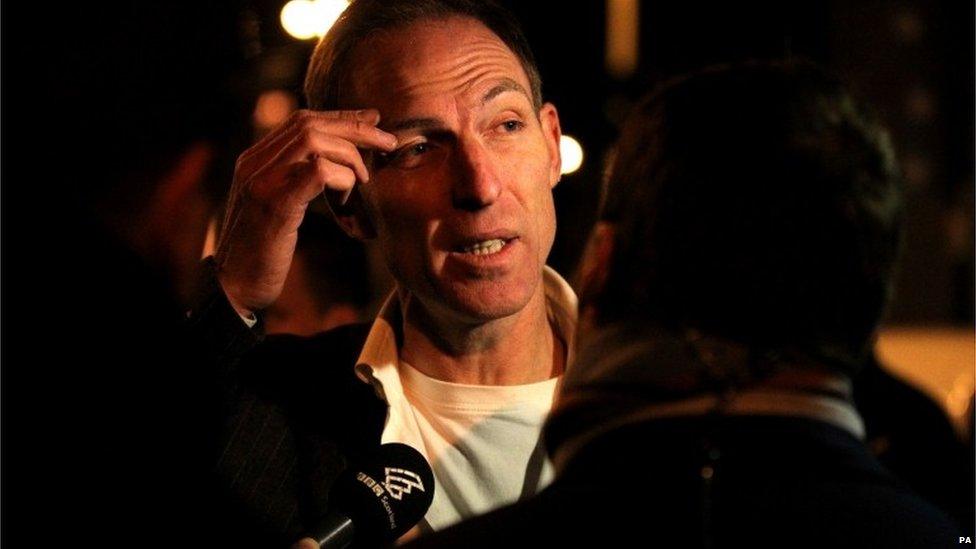 Labour MP Jim Murphy being interviewed