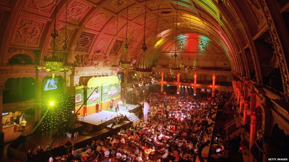 World Matchplay darts tournament