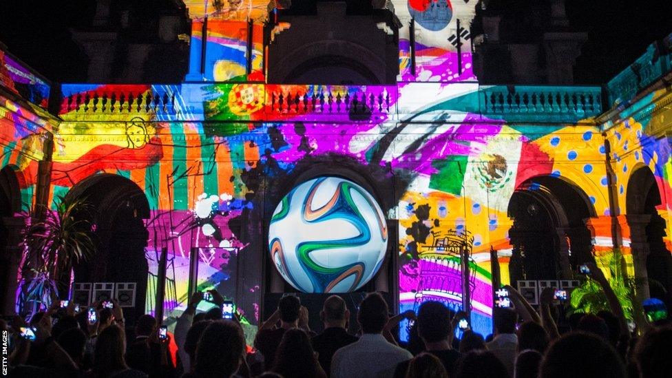 The Football Association will take delivery of the Brazuca on 16 December but Roy Hodgson's team will not kick it competitively until just weeks before next summer's finals in Brazil under the terms of their £25million-a-year Nike deal.