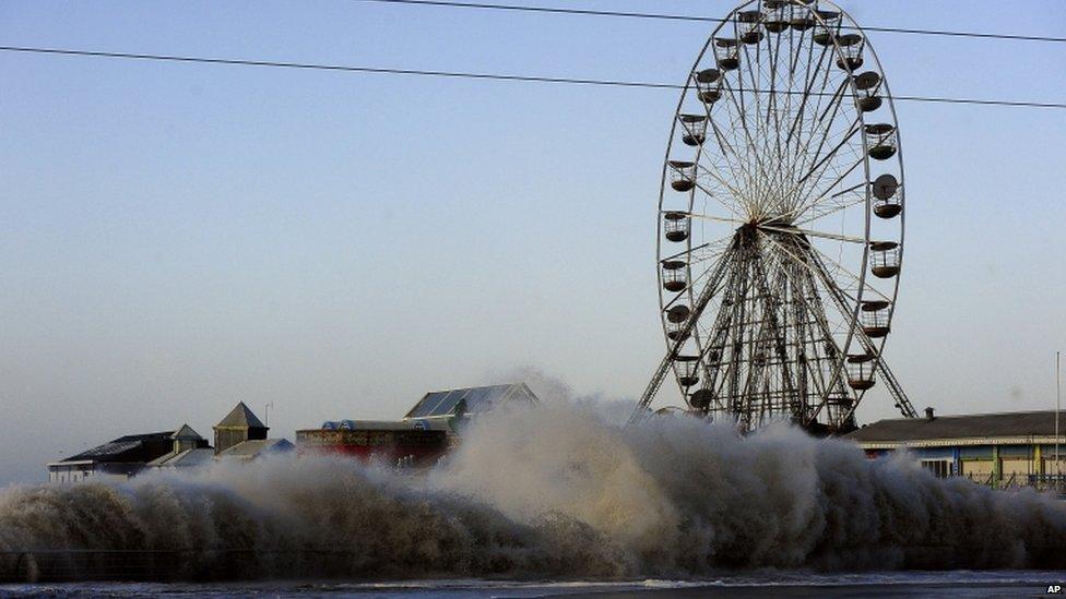 Blackpool promenade