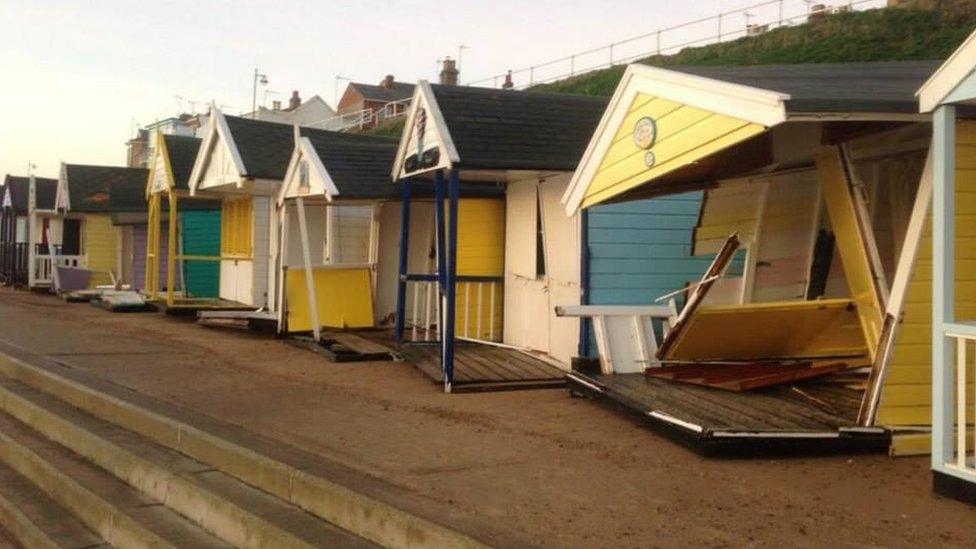 Southwold sea front