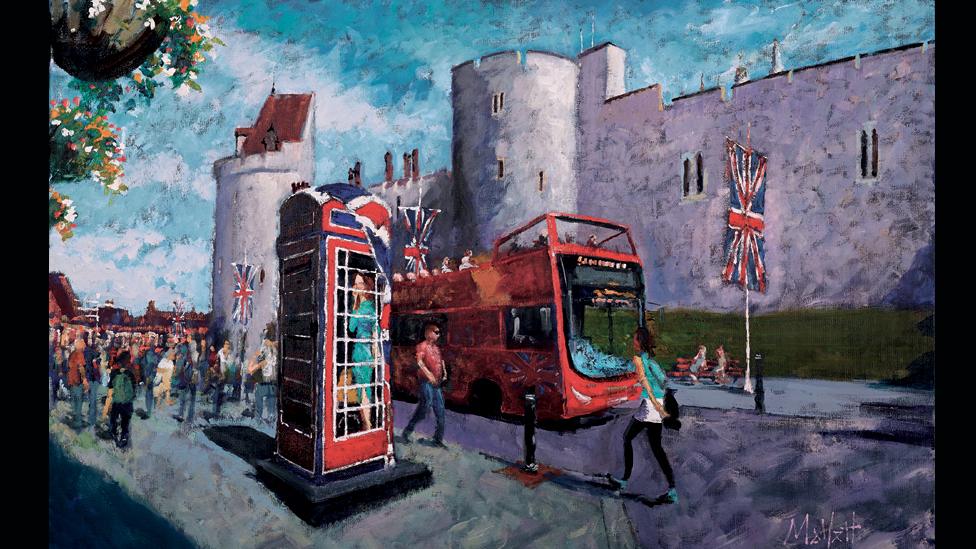 Summer In Windsor by Timmy Mallett