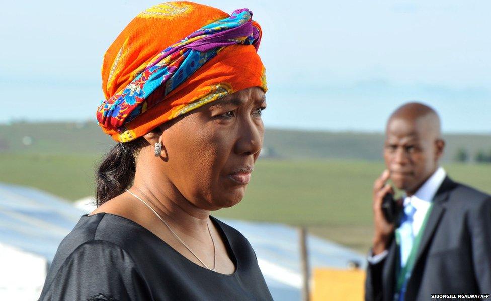 Nelson Mandela's eldest daughter Makaziwe Mandela