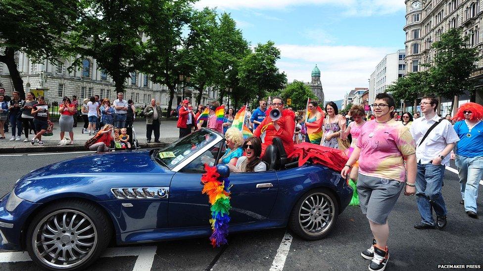 Belfast Pride parade