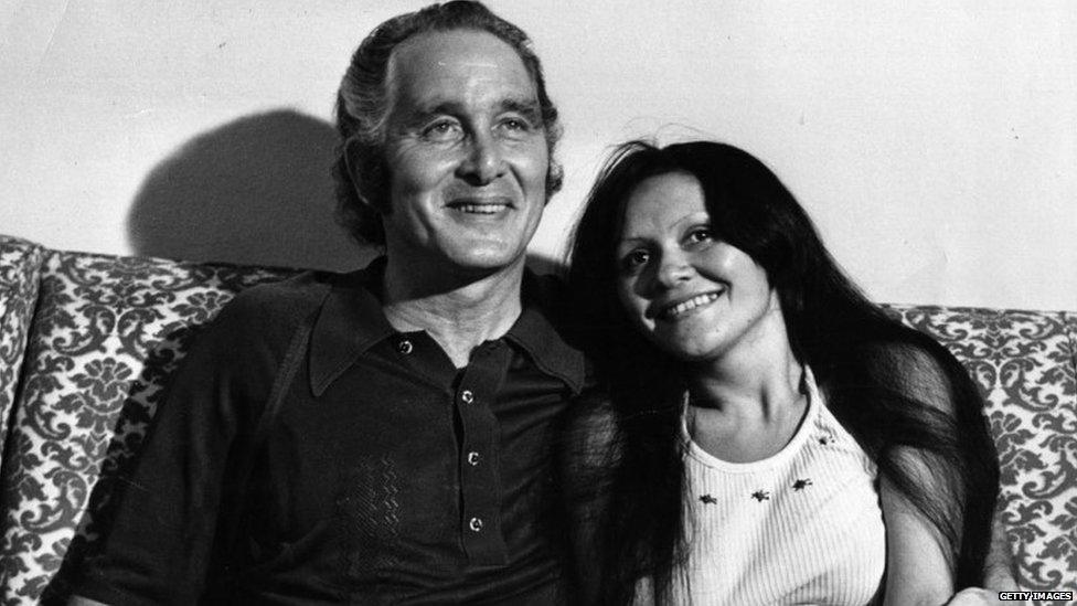 Biggs, with his Brazilian girlfriend Raimunda Nascimento de Castro