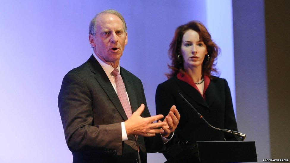 US diplomat Richard Haass and Harvard professor Meghan O'Sullivan