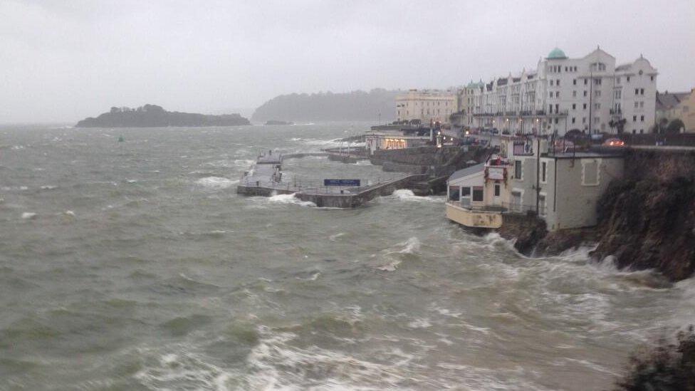 Plymouth seafront