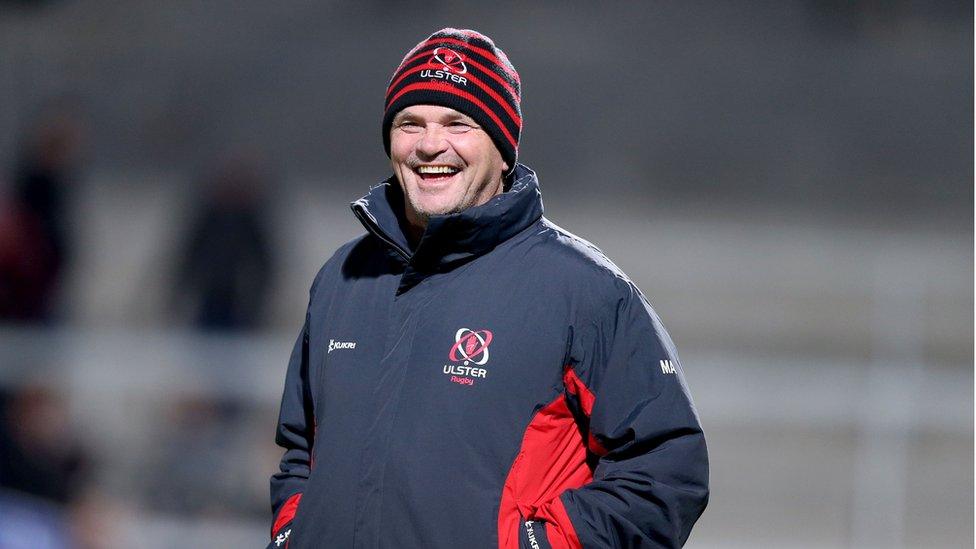 Ulster coach Mark Anscombe was smiling again as his squad improved on their disappointing display against Leinster