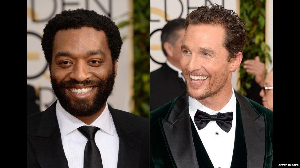 Chiwetel Ejiofor and Matthew McConaughey