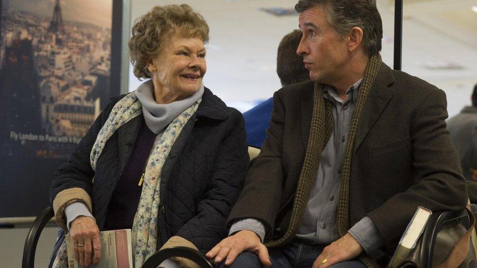 Judi Dench and Steve Coogan in Philomena