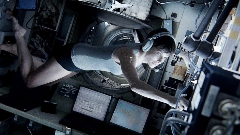 Sandra Bullock in Gravity