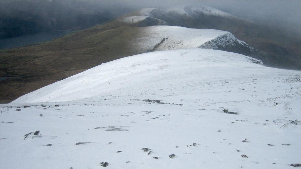 View from the summit of Snowdon