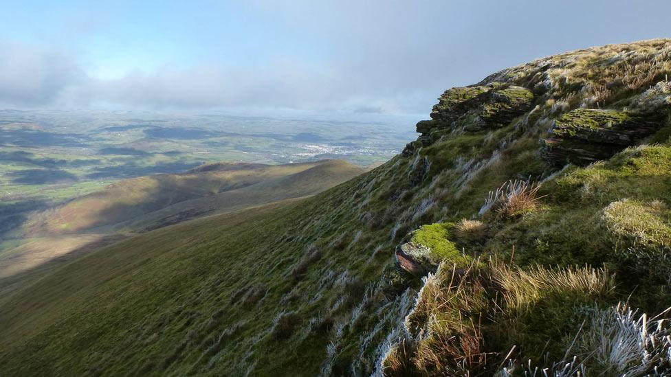 Pen y Fan looking towards Brecon