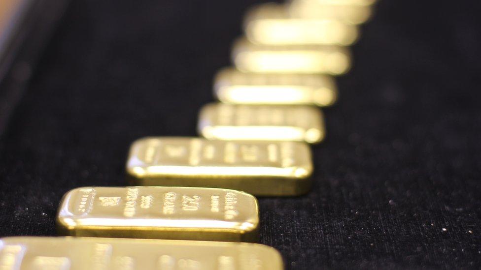 Gold bars