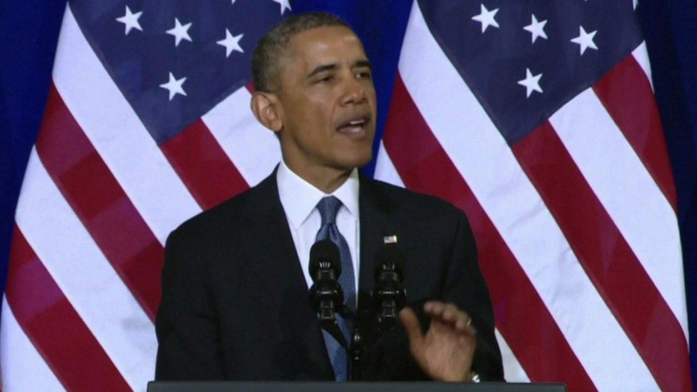 Obama delivers speech (17 Jan 2014)