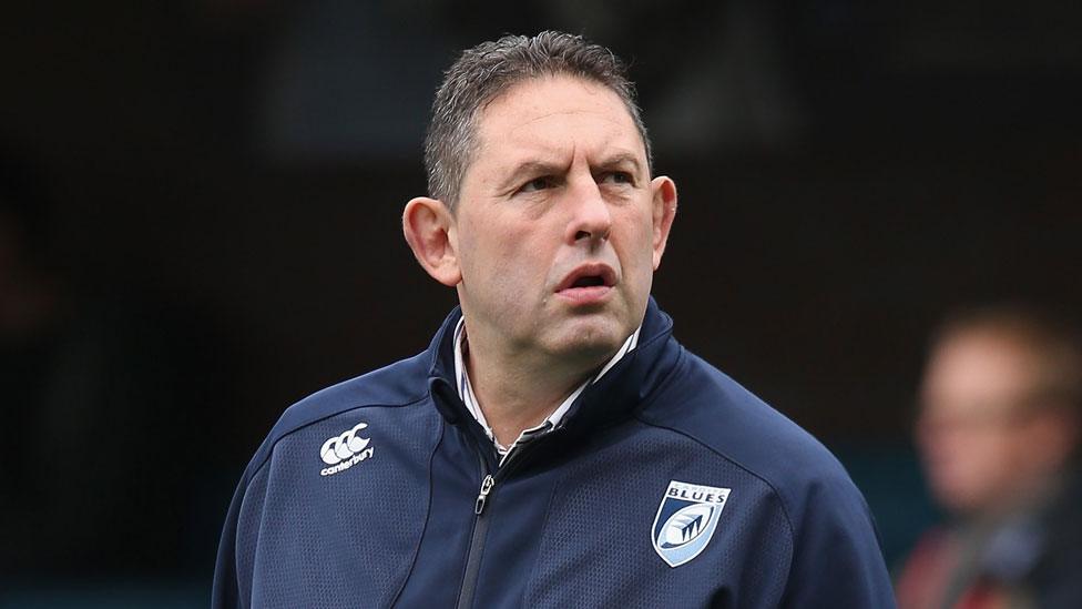 Cardiff Blues director of rugby Phil Davies