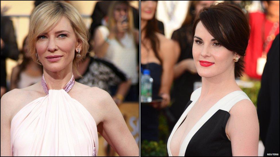 Cate Blanchett and Michelle Dockery