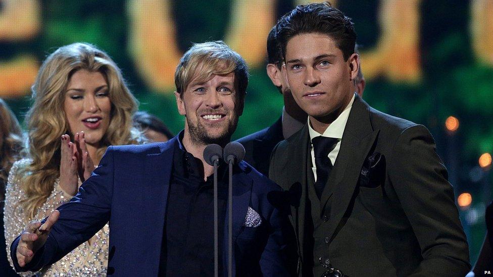 Kian Egan and Joey Essex