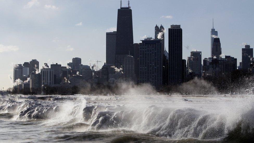 Skyline in Chicago