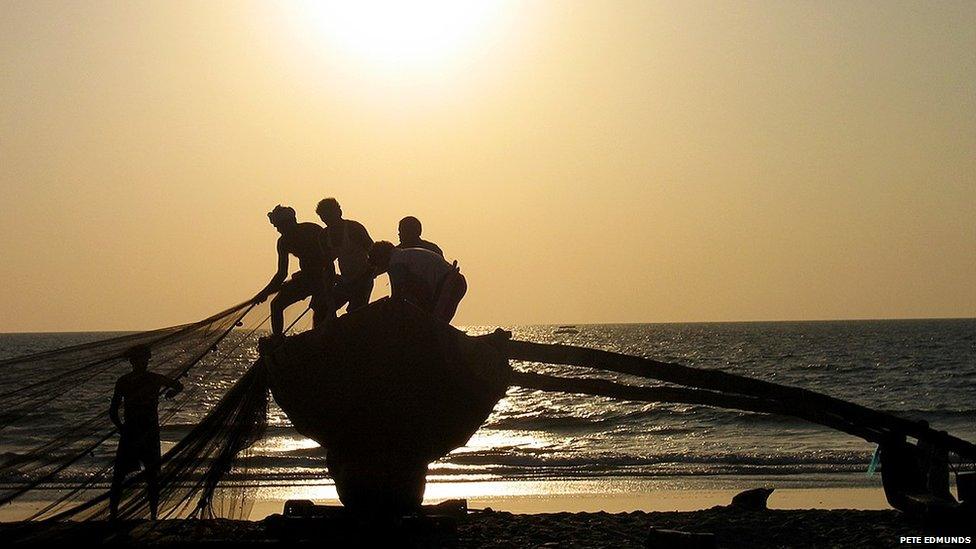 Benaulim beach, Goa