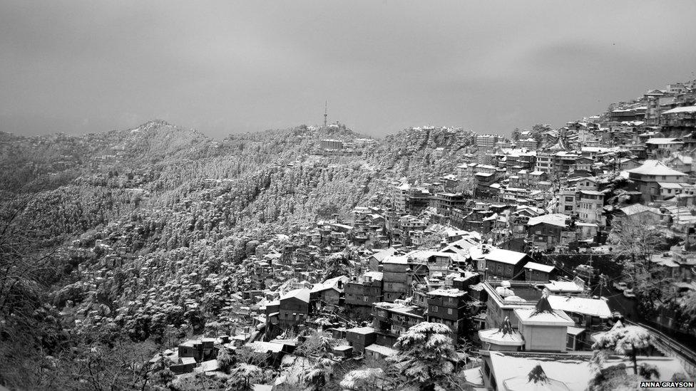 Snow in Shimla