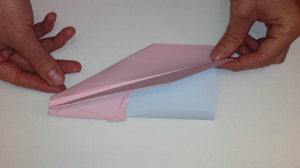 How to make a paper plane