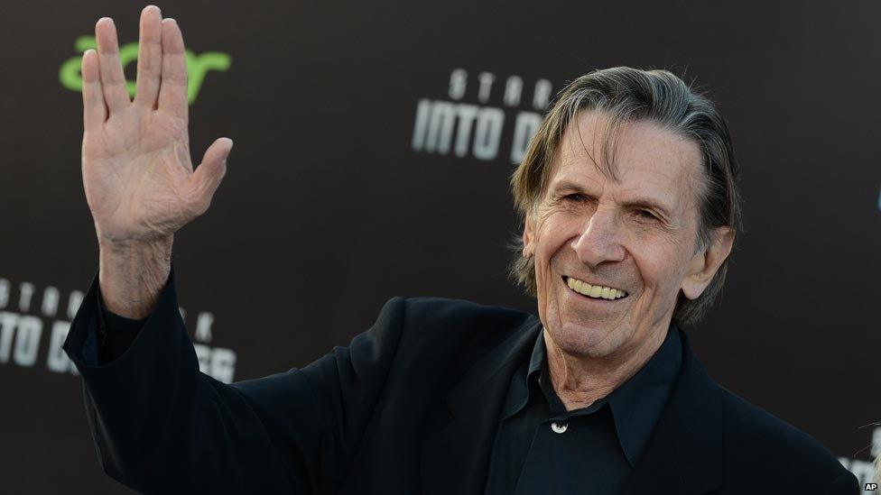 Leonard Nimoy in 2013