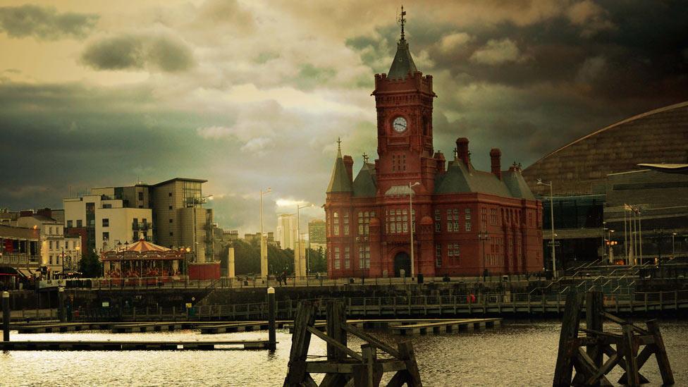 Mermaid Quay in Cardiff Bay