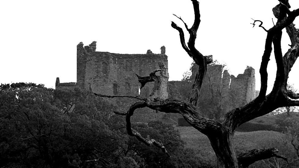 Llansteffan Castle, Carmarthenshire