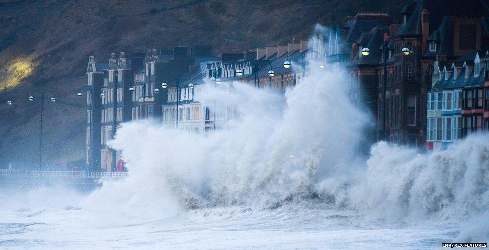 Storms in Aberystwyth