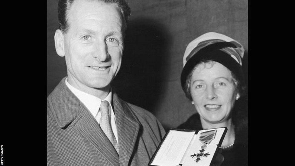 Tom Finney and wife Elsie