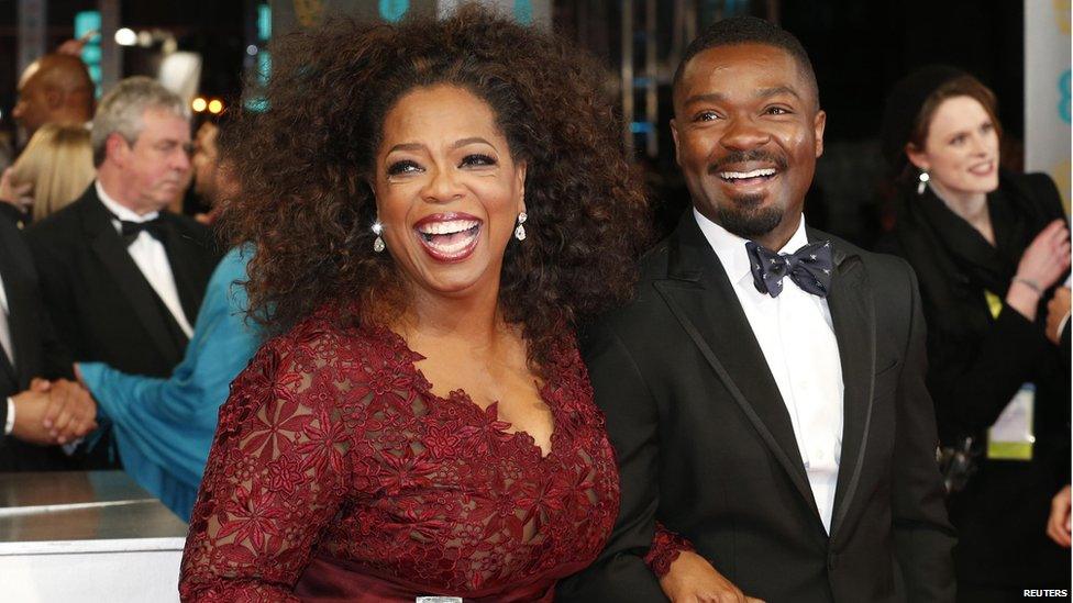 Oprah Winfrey and David Oyelowo