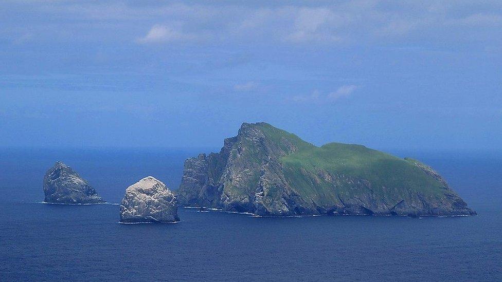 The island of St. Kilda