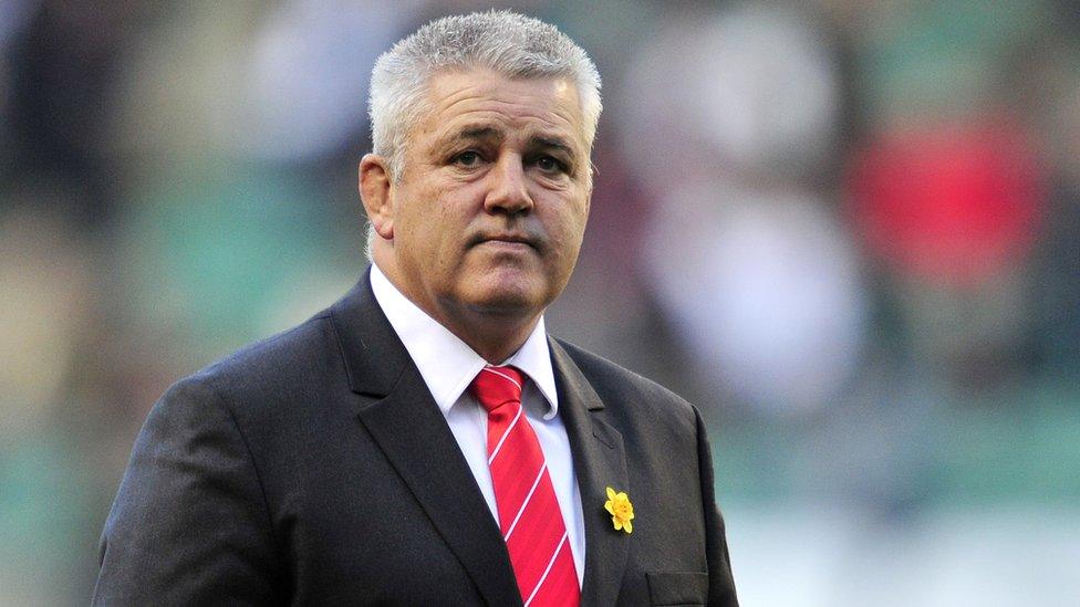 Warren Gatland wales