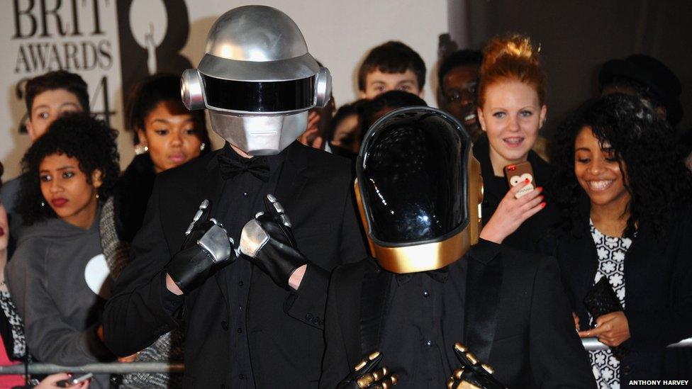 Daft Punk impersonators