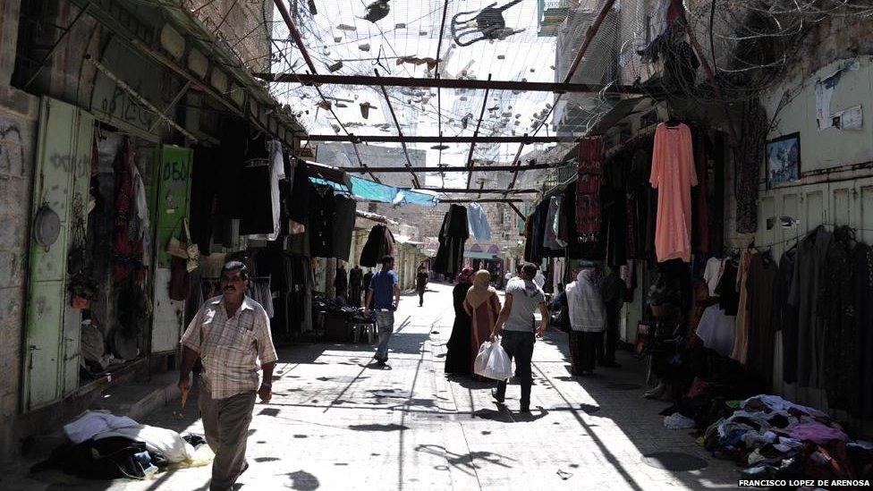 Hebron Palestine streets