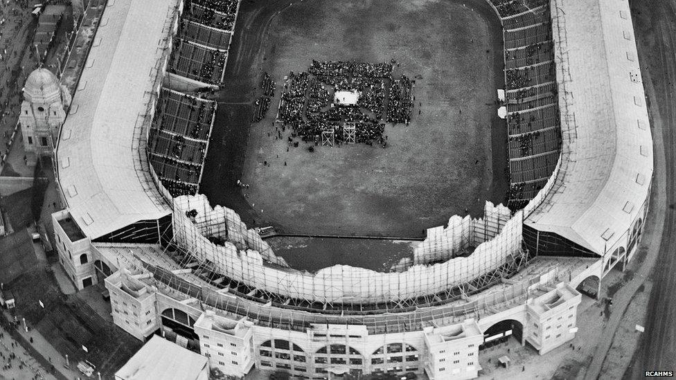 Boxing match at Wembley