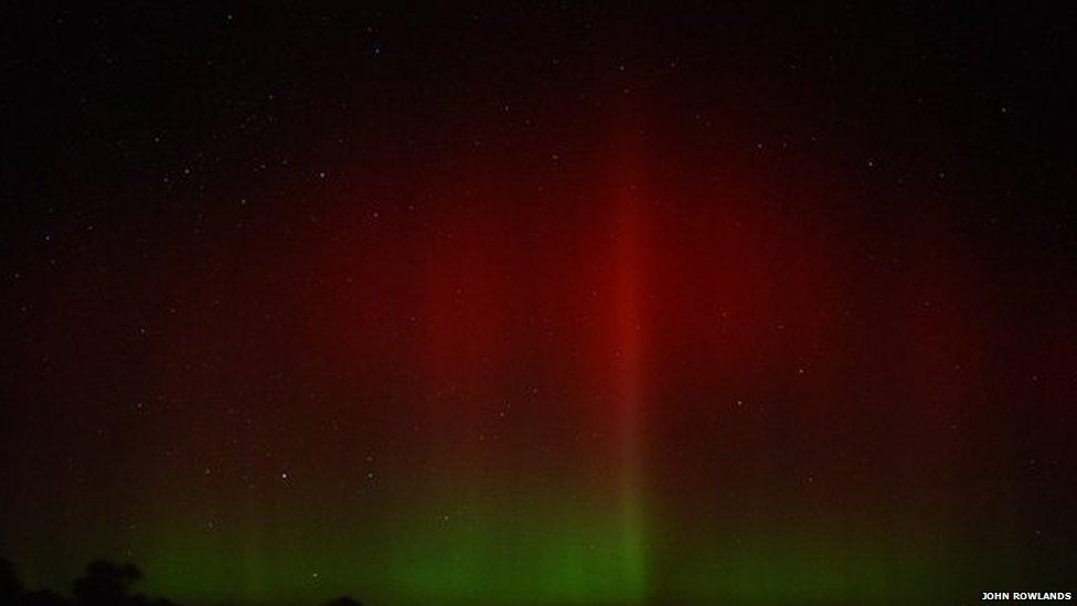 Northern Lights on Anglesey