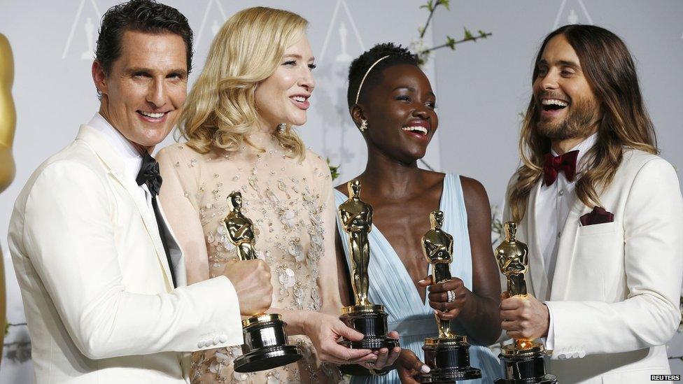 Matthew McConaughey, Cate Blanchett, Lupita Nyong'o and Jared Leto