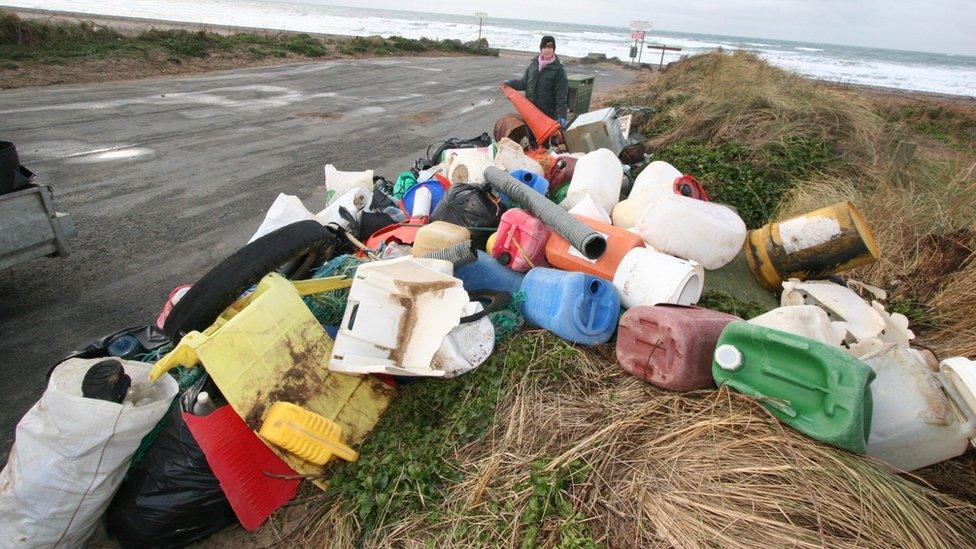 Beach clean