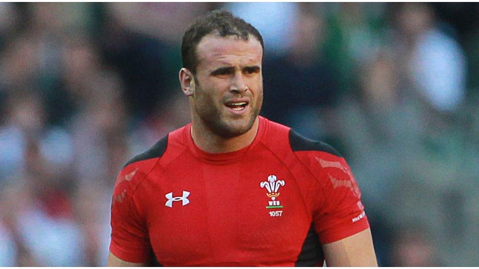 Jamie Roberts of Wales