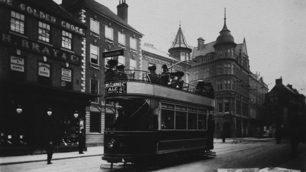 The Cross, Worcester, from about 1912