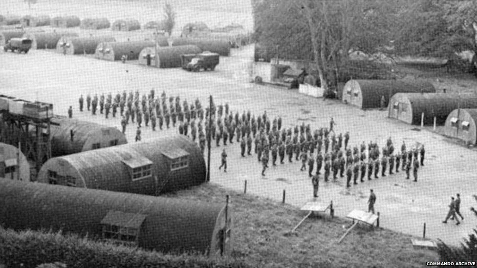 Parade ground at Achnacarry