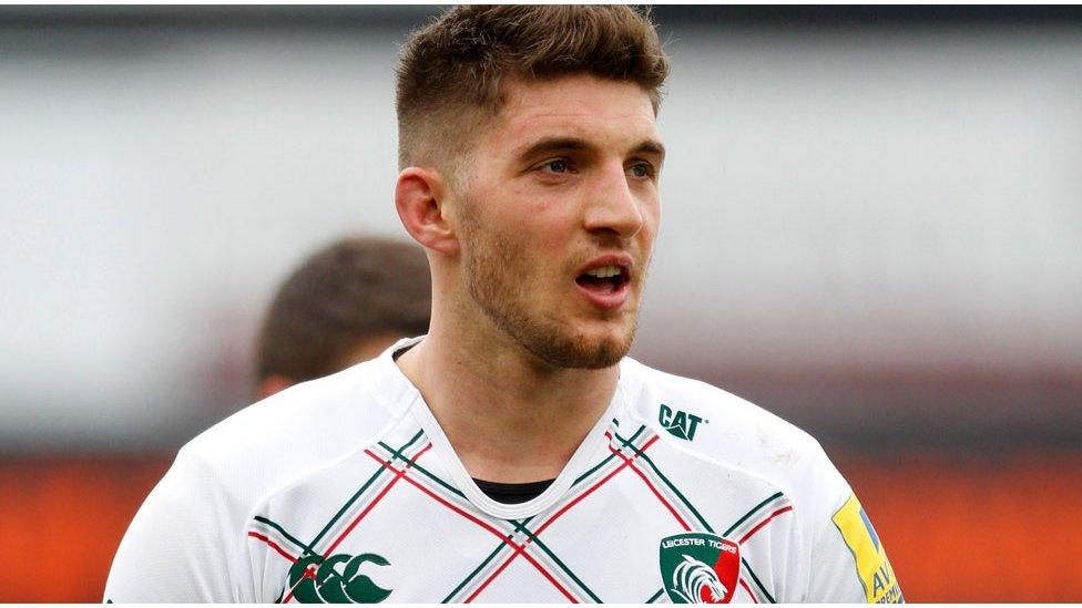 Leicester Tigers fly-half Owen Williams