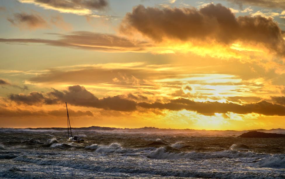 Iwan Williams from Llanrug took this photo at Rhosneigr on Anglesey