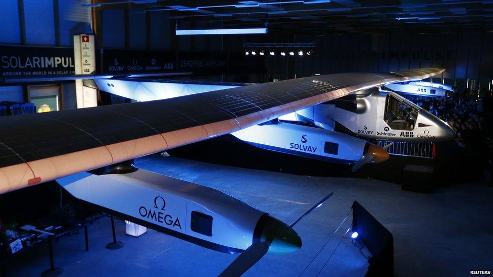 Solar Impulse 2 plane